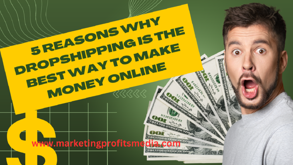 5 Reasons Why Dropshipping is the Best Way to Make Money Online