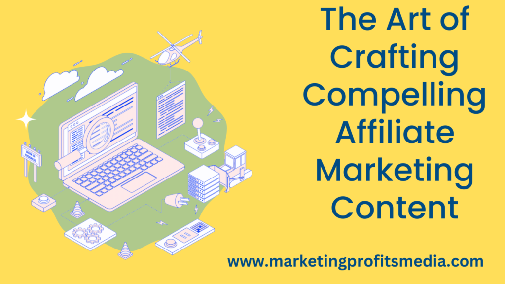 The Art of Crafting Compelling Affiliate Marketing Content