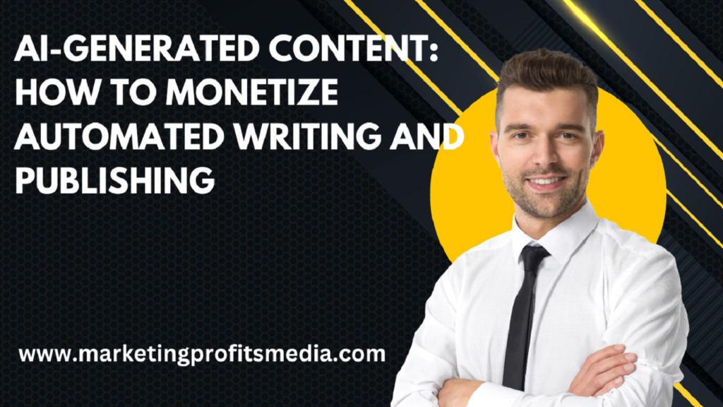 AI-Generated Content: How to Monetize Automated Writing and Publishing