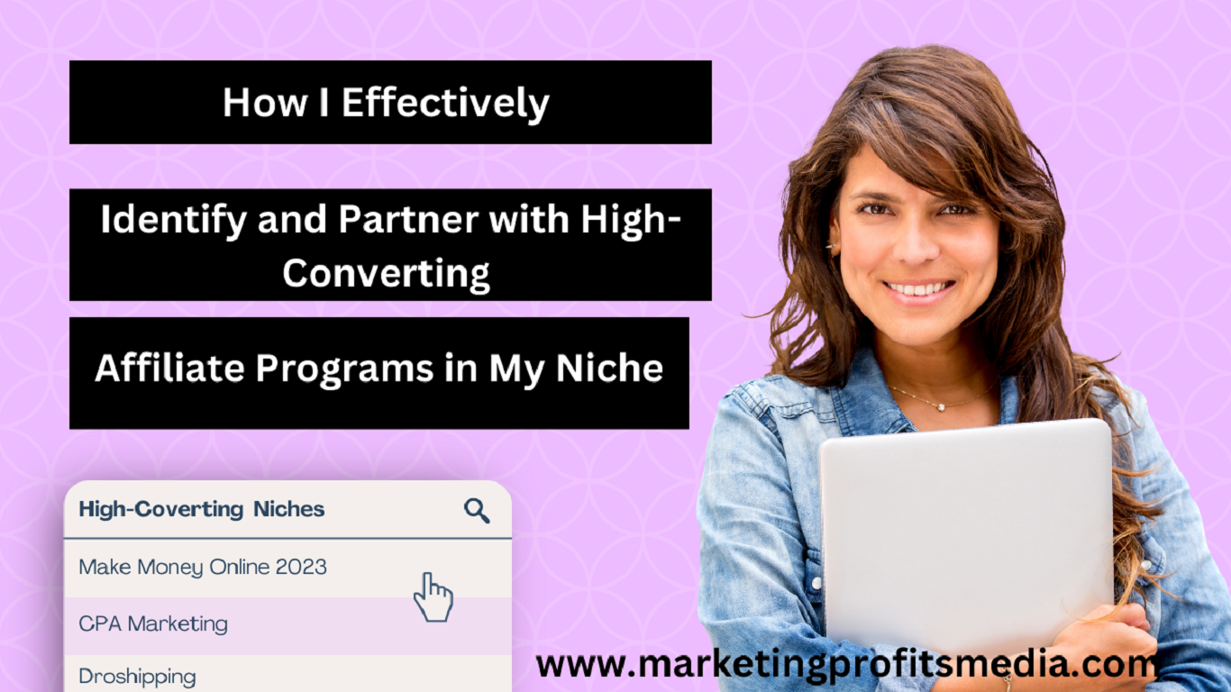 How I Effectively Identify and Partner with High-Converting Affiliate Programs in My Niche