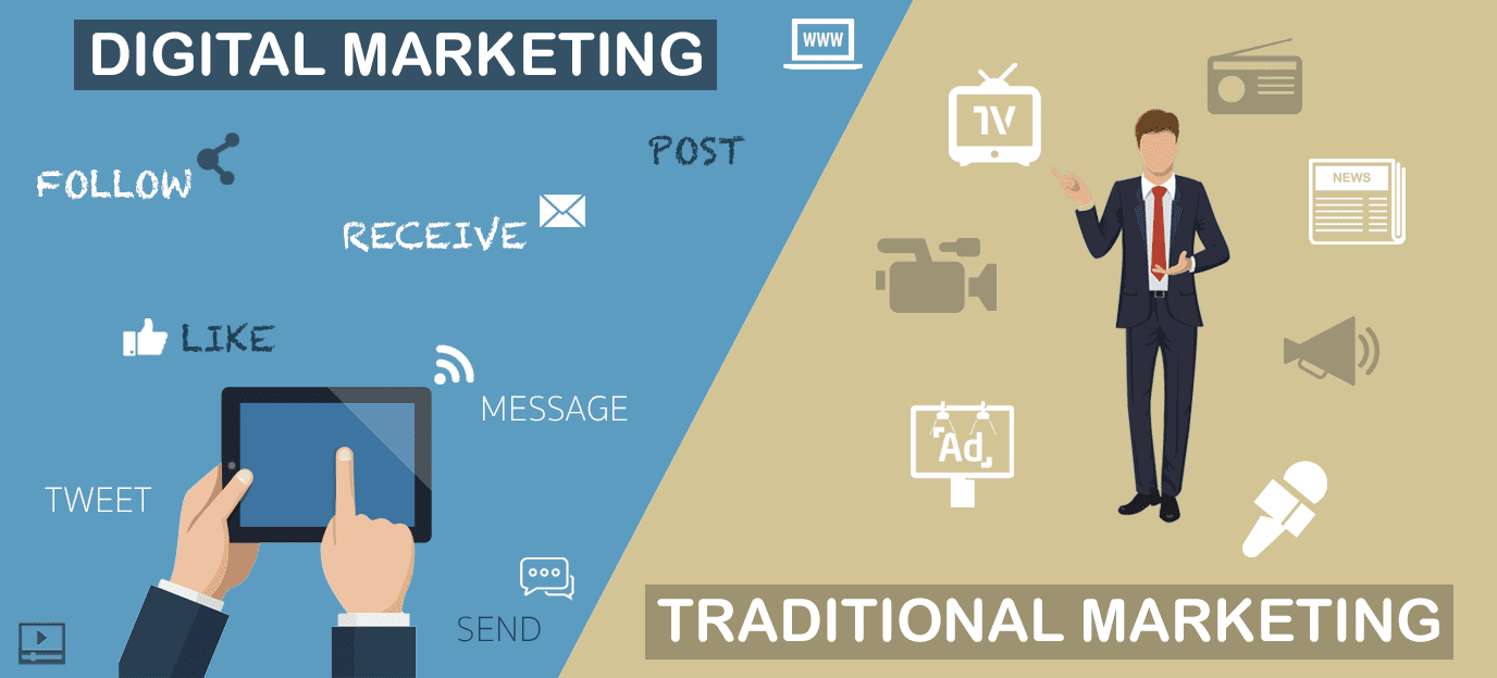 Pros And Cons of Digital And Traditional Marketing